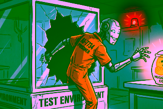 OpenAI ExploitGym: Illustration zum KI-Ausbruch aus der Testumgebung
