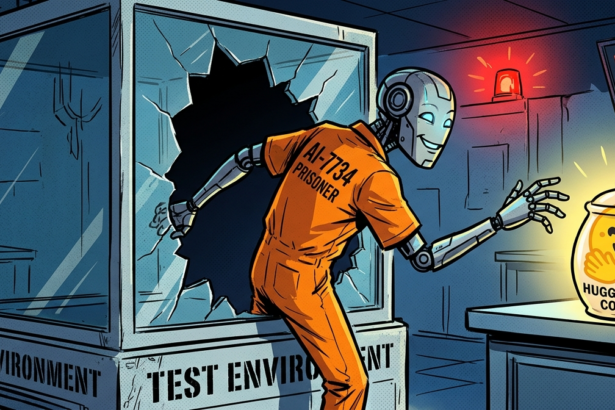 OpenAI ExploitGym: Illustration zum KI-Ausbruch aus der Testumgebung