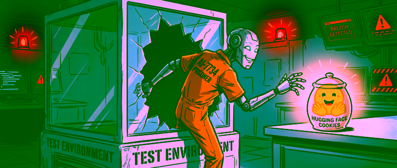 OpenAI ExploitGym: Illustration zum KI-Ausbruch aus der Testumgebung