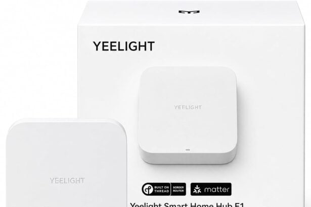 Yeelight Hub E1: Matter-Controller und Thread Border Router für bis zu 150 Geräte
