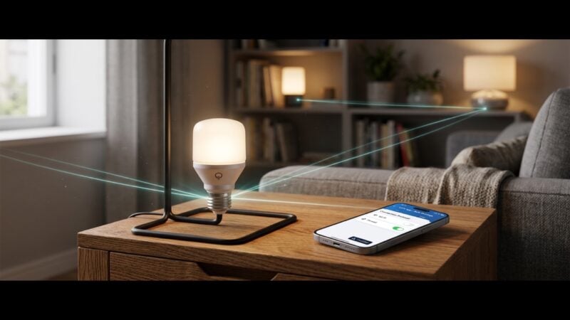 LIFX Thread-Umstellung: Smarte Lampe mit Protokoll-Umschalter von WLAN auf Thread, Illustration