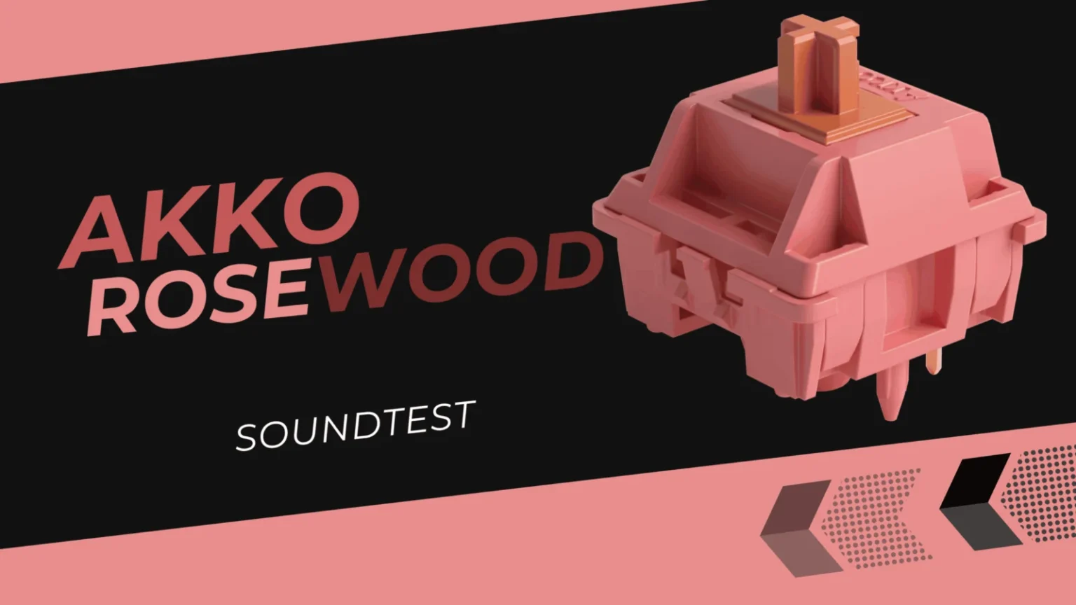 Akko Rosewood Switch