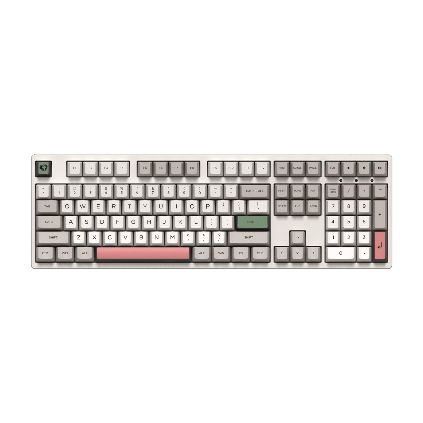 Keycap-Sets: Retro, Minimalistisch & deutsche Layouts Tastatur mit bunten Keycaps, mechanische Tastatur, Tastaturzubehör, Gaming-Keyboard, Keycaps-Design.