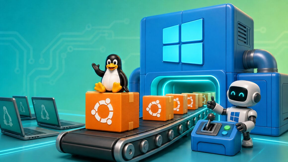 Linux unter Windows: Ubuntus bester Vertriebskanal heißt ausgerechnet Microsoft linux unter windows ubuntu microsoft 4k • techboys.de