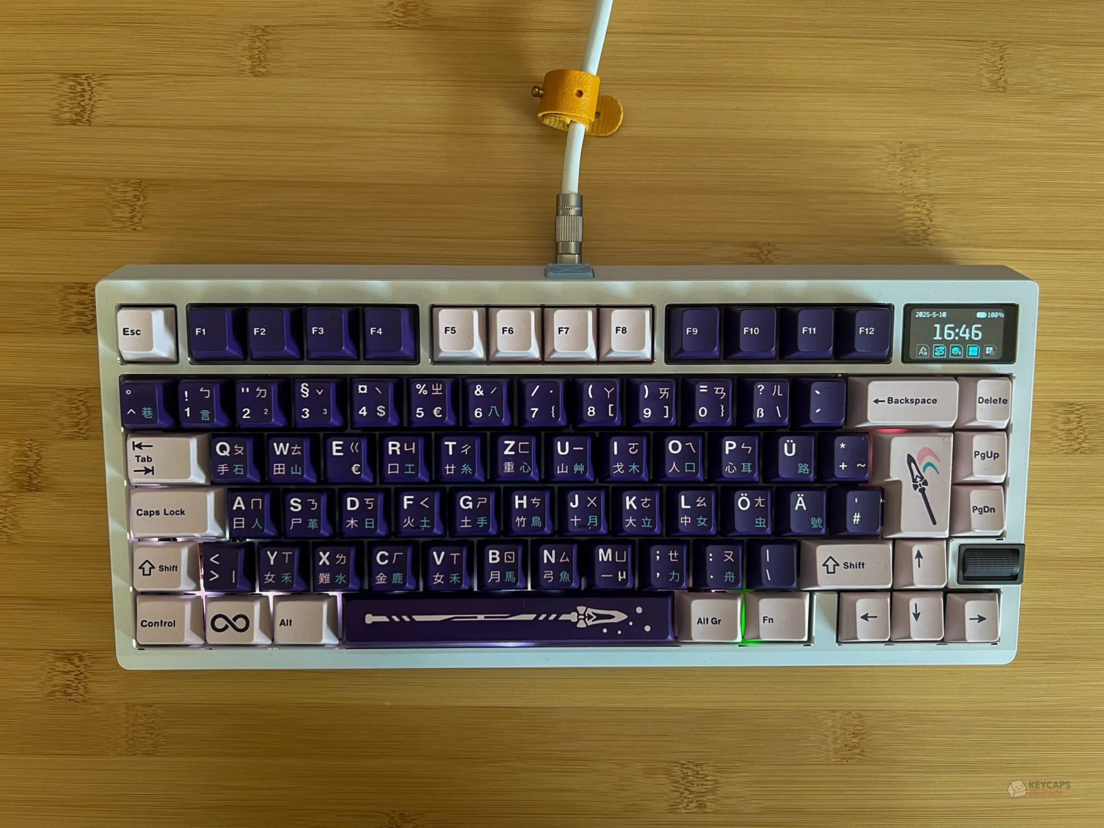Keycaps-Klub: MW Stage Warrior – Pastell-Oper trifft ISO-DE MW Stage Warrior Zoom75 TIGA