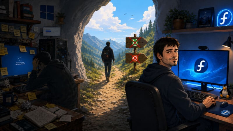 Von Windows auf Linux umsteigen: Wechsel von Windows 11 zu Fedora auf dem Desktop-PC