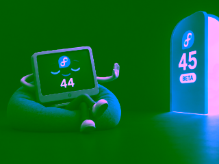 Fedora 45 Beta: Beitragsbild zum Artikel über die Änderungen für Umsteiger