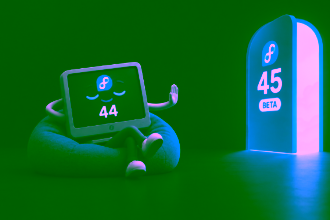 Fedora 45 Beta: Beitragsbild zum Artikel über die Änderungen für Umsteiger