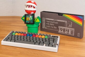 PBTFans 1984 Dark – PBT Keycap Set (ISO-DE)