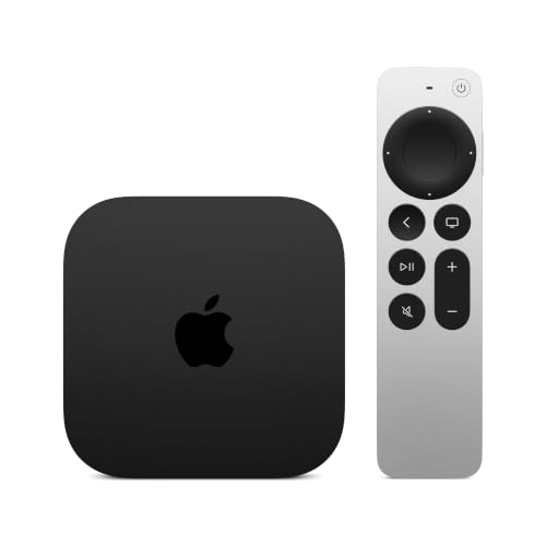 Apple TV 4K (4. Generation, 128 GB, Wi-Fi 7 + Ethernet)