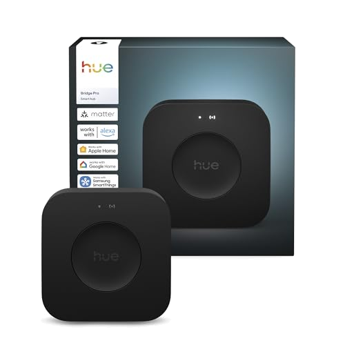 Philips Hue Bridge Pro, Smart Home Hub für Innen und Außenbeleuchtung